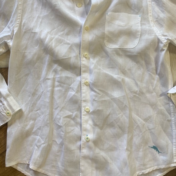 Sea Glass Breezer Linen Shirt Coastal Beach/Surf Vibes - Picture 10 of 14